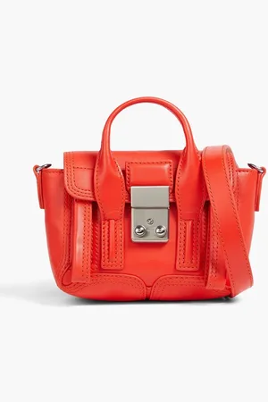 3.1 Phillip Lim Pashli nano leather tote - Red
