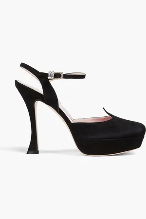 Roger Vivier I Love Vivier suede platform pumps
