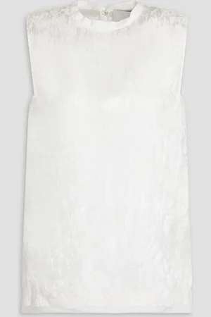 3.1 Phillip Lim Burnout satin top - White