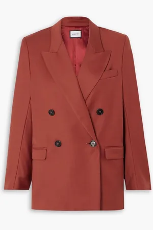 Beare Park Double-breasted wool blazer - Red