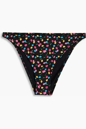 Solid The Elsa floral-print low-rise bikini briefs