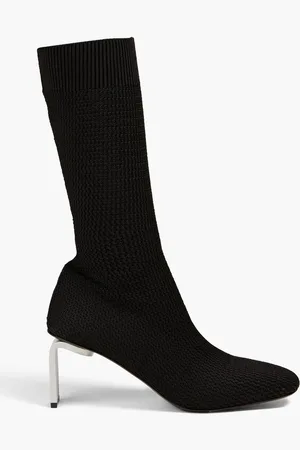 Jil Sander Stretch-knit sock boots