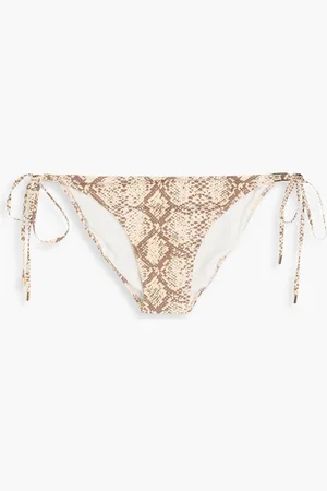 Melissa Odabash Cancun snake-print bikini briefs