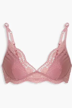 Eberjey Beatrix lace and tulle bralette - Pink