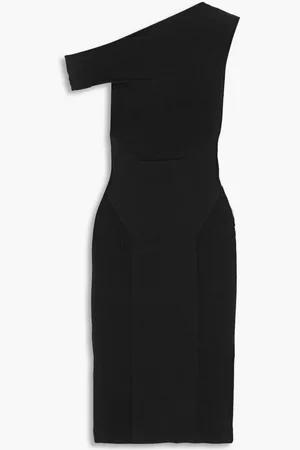 AZ FACTORY MyBody one-shoulder stretch-knit midi dress