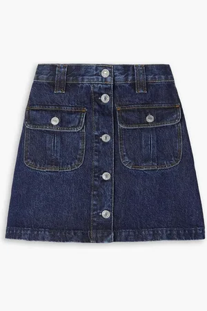 RE/DONE 70s denim mini skirt - Blue