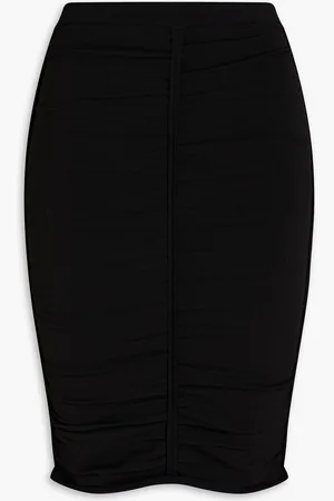 Alexander Wang Ruched stretch-jersey mini skirt