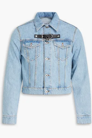 J.W.Anderson Buckled denim jacket - Blue