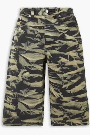 Alexander Wang Printed denim shorts