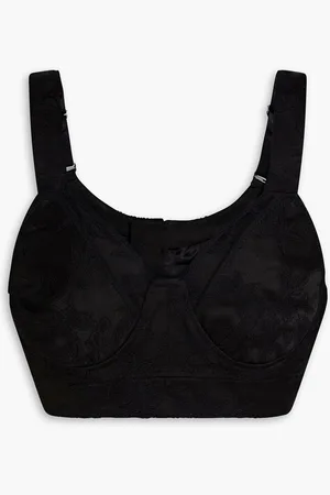 Simone Rocha Floral-jacquard bra top