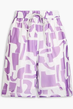 Baum und Pferdgarten Nanette printed organza shorts