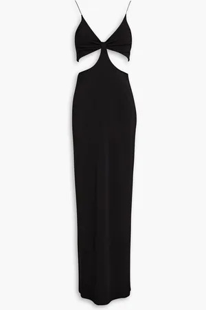 ALICE+OLIVIA Alice Olivia - Havana cutout stretch-jersey maxi dress