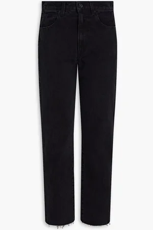 SLVRLAKE High-rise straight-leg jeans