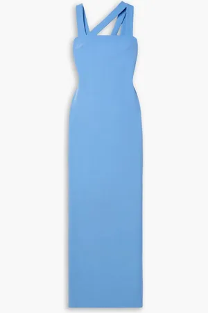 ET OCHS River stretch-crepe gown - Blue