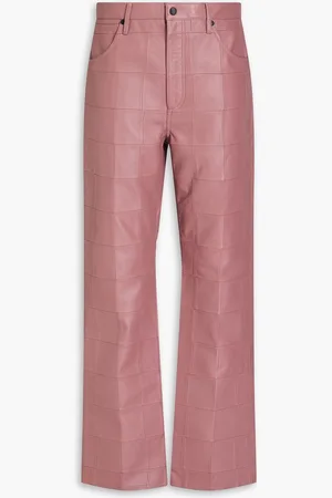Acne Studios Leather pants - Pink
