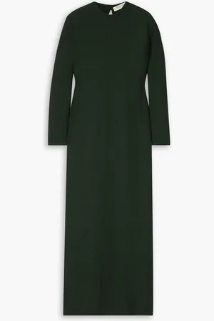 Giuliva Heritage Collection Rhea wool maxi dress - Green