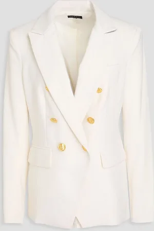 RAG&BONE Preston double-breasted wool-blend crepe blazer