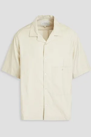 STUDIO NICHOLSON Vard cotton shirt - White