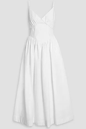 Nicholas Cotton-poplin midi dress