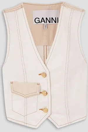 Ganni Denim vest
