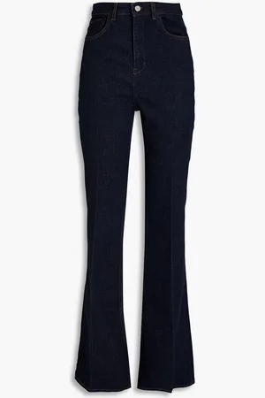 THEORY High-rise flared jeans - Blue