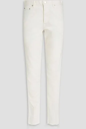 JOHN ELLIOTT The Cast 2 slim-fit distressed denim jeans - White