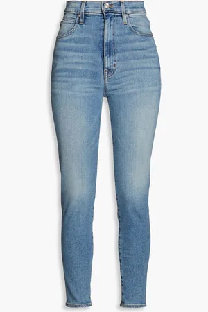 SLVRLAKE Beatnik cropped high-rise skinny jeans - Blue