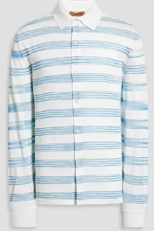 Missoni Striped cotton-blend shirt