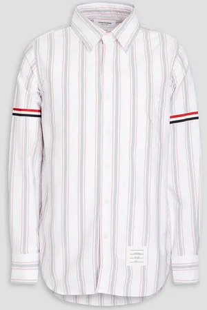 Thom Browne Striped cotton Oxford shirt