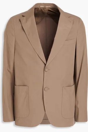 OFFICINE GENERALE Cotton blazer - Neutral