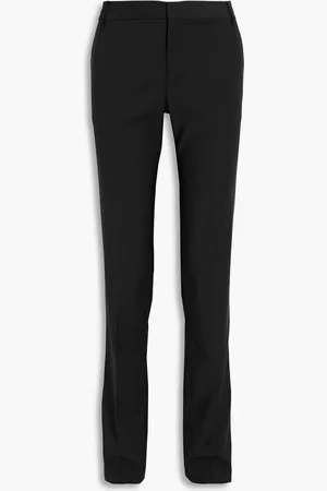 tibi Elfie crepe straight-leg pants