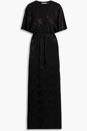 ALICE+OLIVIA Alice Olivia - Davida satin-jacquard maxi dress