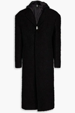 1017 ALYX 9SM Shell-paneled bouclé coat