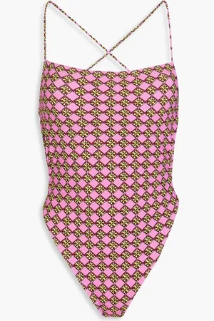 Tory Burch Printed swimsuit - Purple