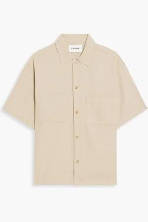 Frame Cotton-twill shirt - Neutral