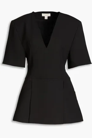MATÉRIEL by Aleksandre Akhalkatsishvili Pleated crepe mini dress