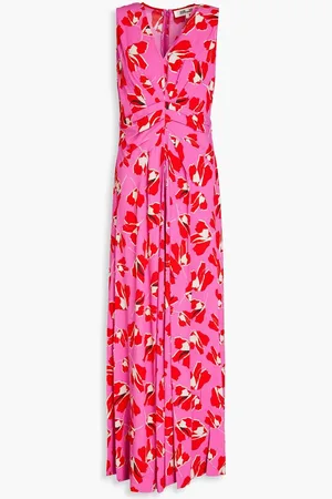 Diane von Furstenberg Ace floral-print crepe maxi dress