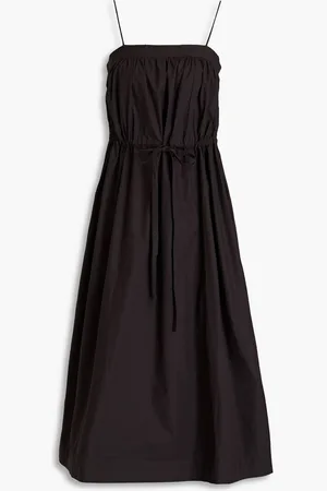 Ganni Cotton-poplin midi dress