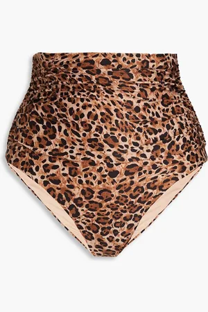 Melissa Odabash Ancona leopard-print high-rise bikini briefs