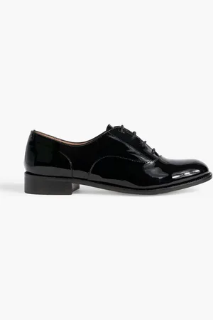RED(V) Patent-leather loafers