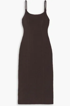 Haight Elisa ribbed stretch-knit midi dress
