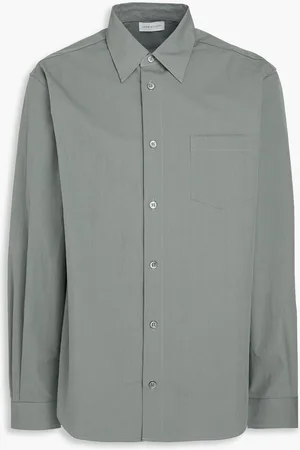 JOHN ELLIOTT Cloak cotton-blend shirt - Blue