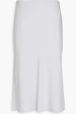 THEORY Cady midi skirt - Purple