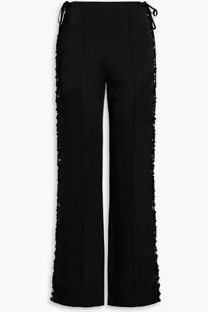 MATÉRIEL by Aleksandre Akhalkatsishvili Satin-crepe straight-leg pants