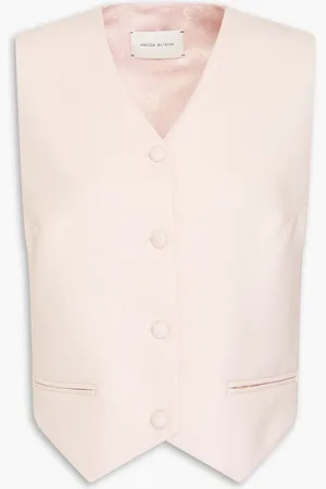 MAGDA BUTRYM Silk vest - Pink