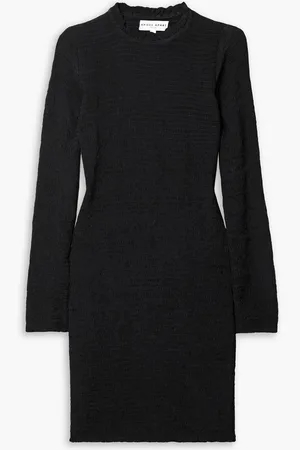 APIECE APART Suenos smocked ruffled voile mini dress