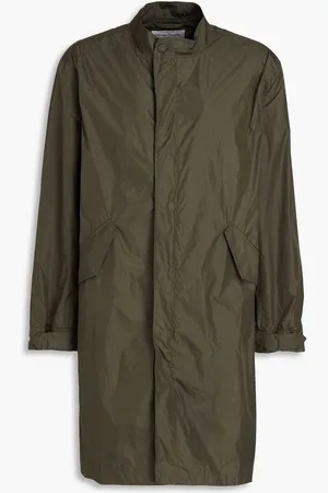 OFFICINE GENERALE Shell raincoat - Green