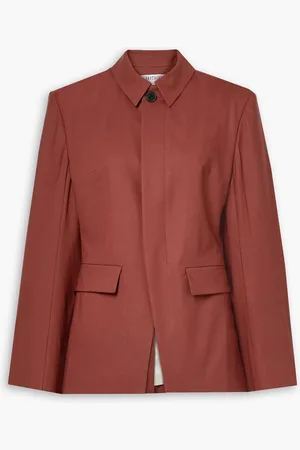 Gauchere Simone wool-blend blazer - Red