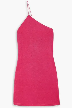 GAUGE81 Beja one-shoulder knitted mini dress - Pink