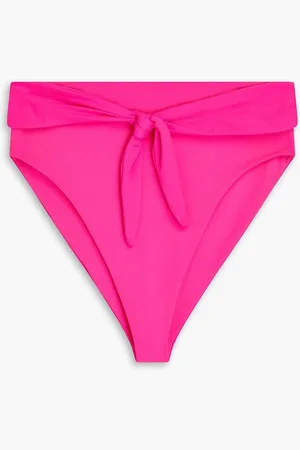 Mara Hoffman Goldie tie-front bikini briefs - Pink